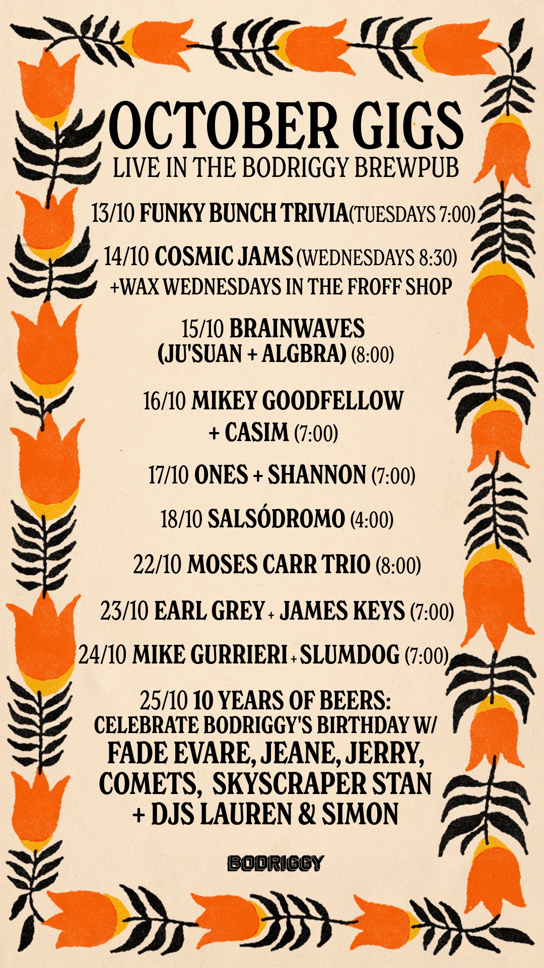 GIG GUIDE