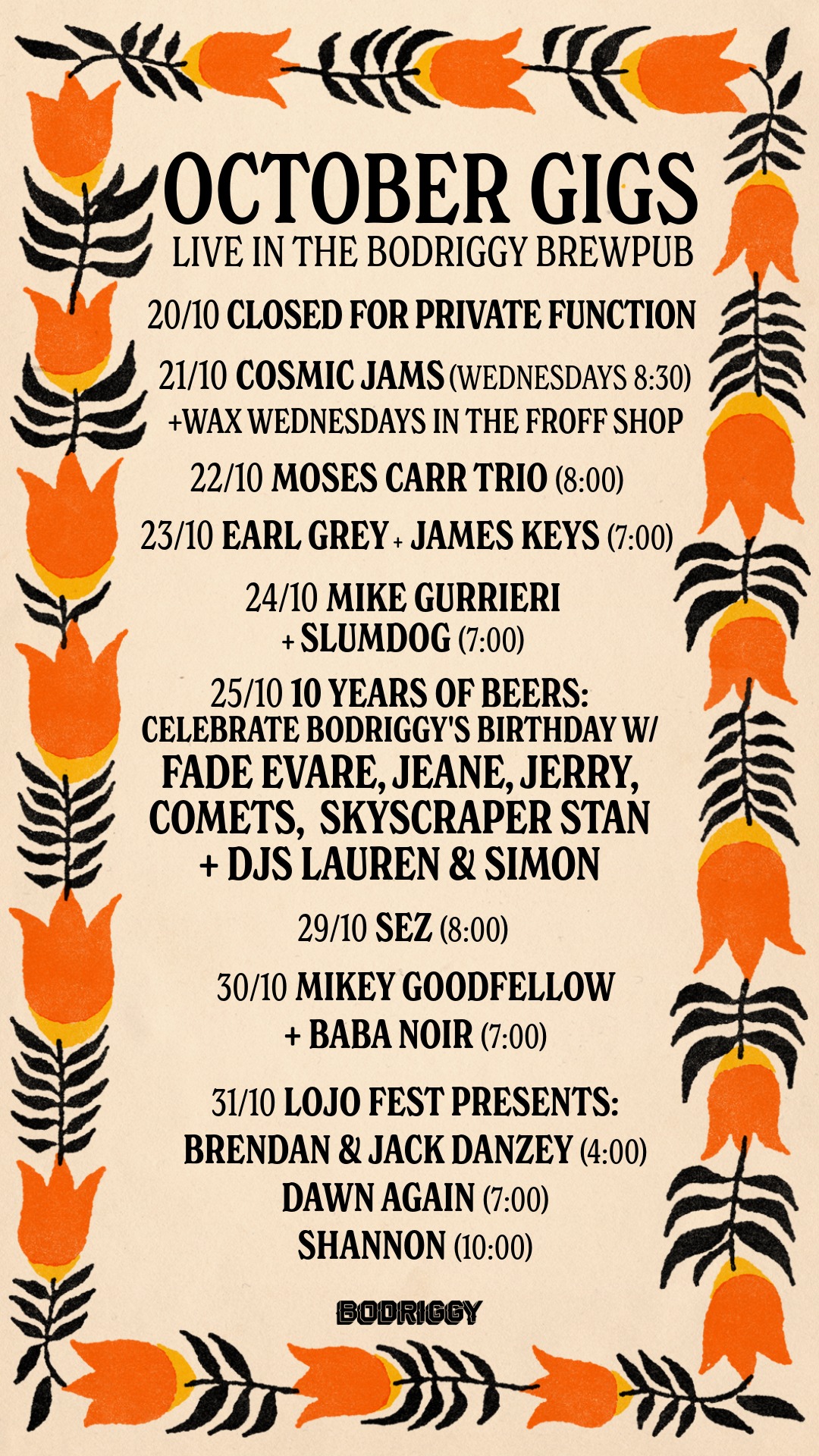 GIG GUIDE