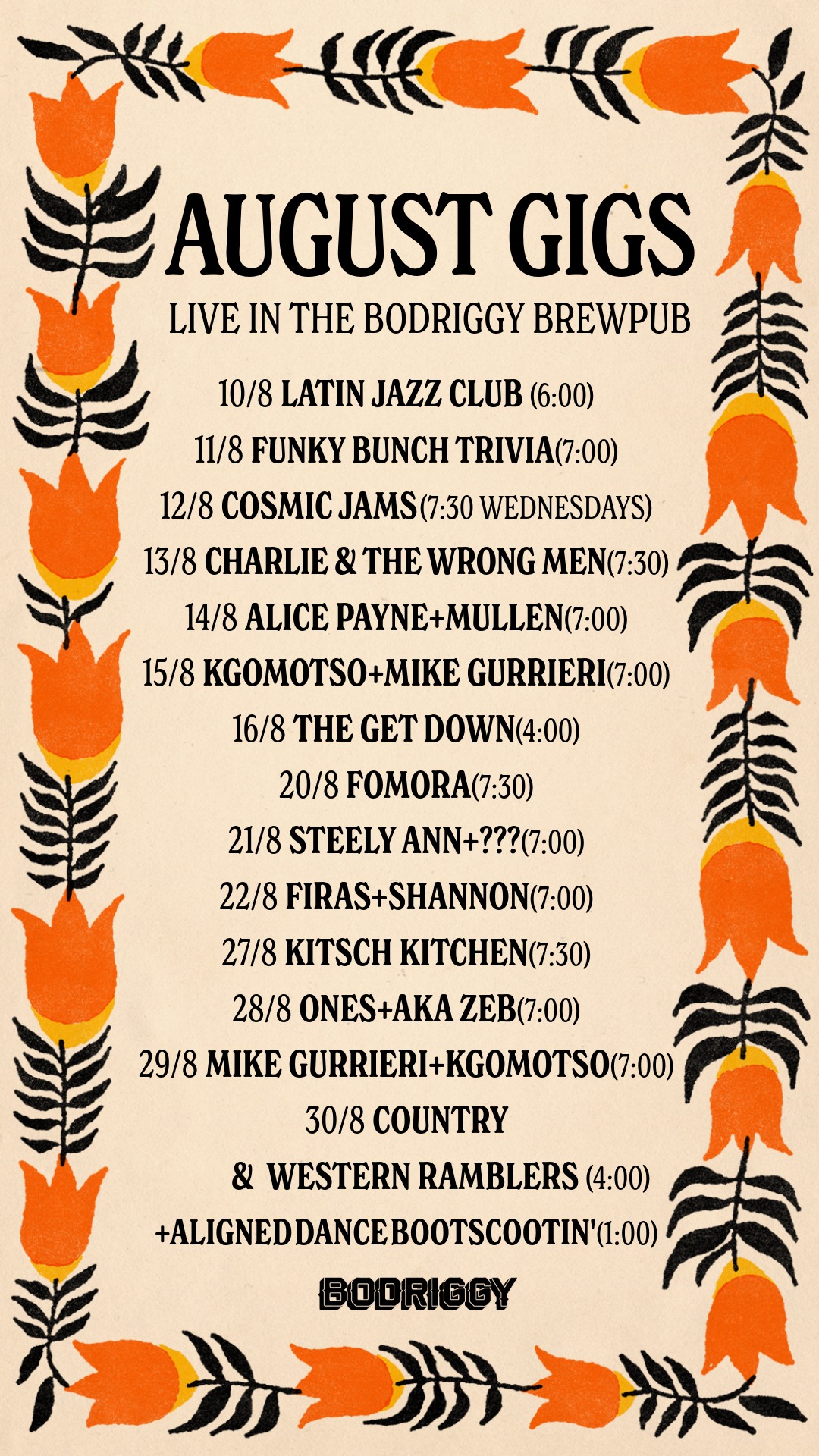 GIG GUIDE